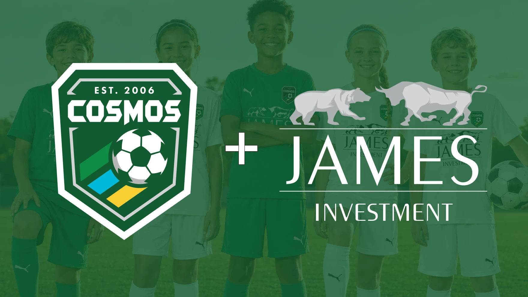 James Investment Partners with Local Cosmos Soccer Club